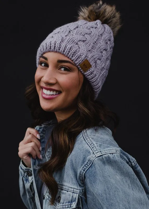 Braided Knit Beanie