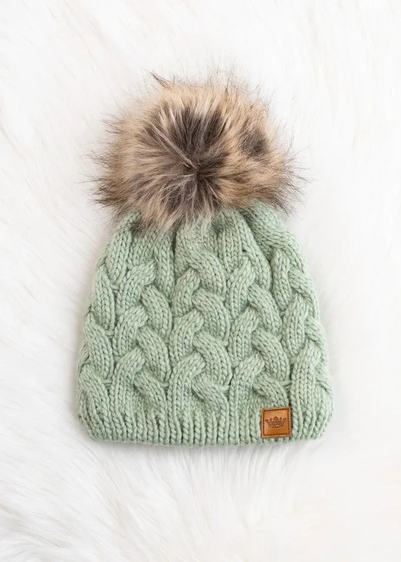 Braided Knit Beanie
