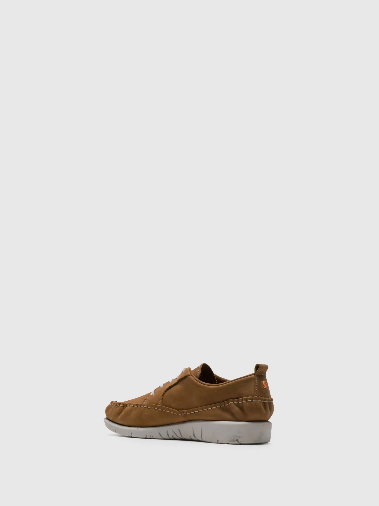 Brown Lace-up Trainers