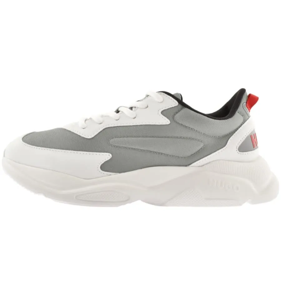 HUGO Leon Runn Trainers Grey