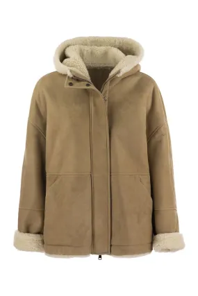 REVERSIBLE SHEARLING JACKET