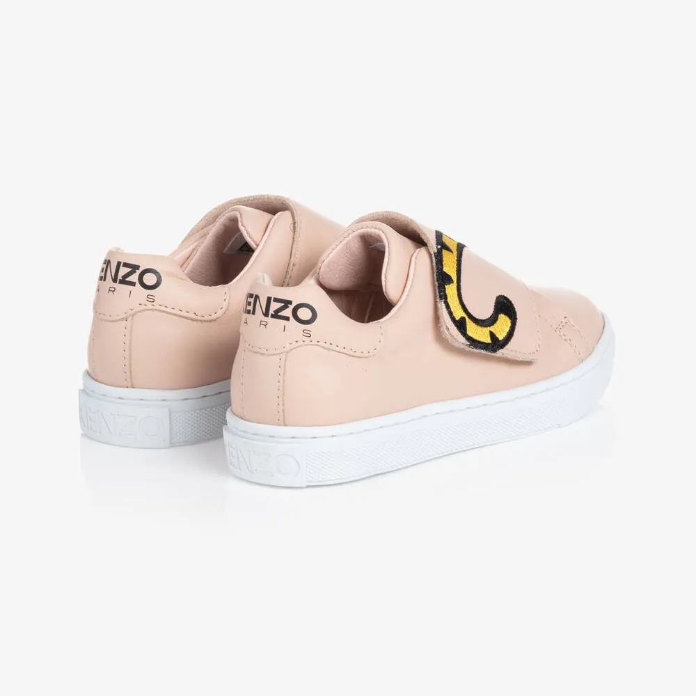 Teen Pink Leather KOTORA Trainers