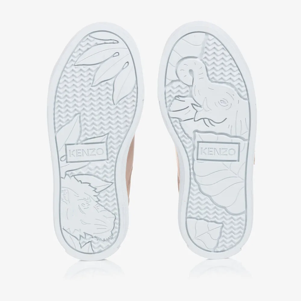 Teen Pink Leather KOTORA Trainers