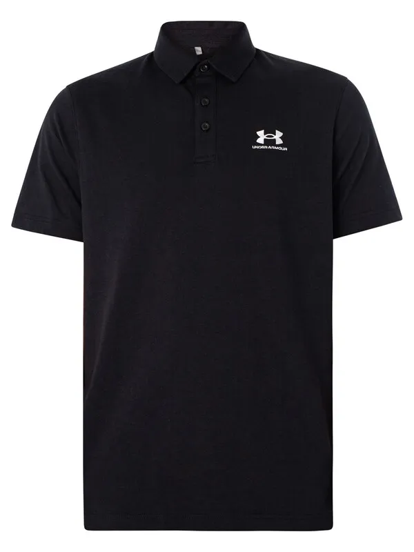 Under Armour Icon Loose Polo Shirt - Black