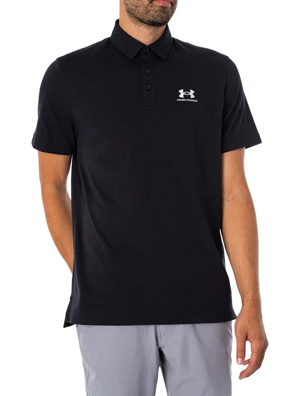 Under Armour Icon Loose Polo Shirt - Black